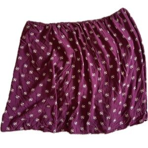 Old Navy Purple Floral Skort Size XL